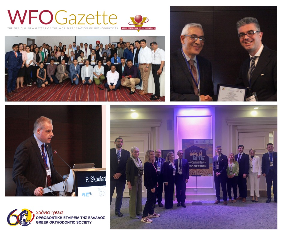 Άρθρο της WFO Gazzette αφιερωμένο στις δραστηριότητες της Ορθοδοντικής Εταιρείας της Ελλάδος για το 2022